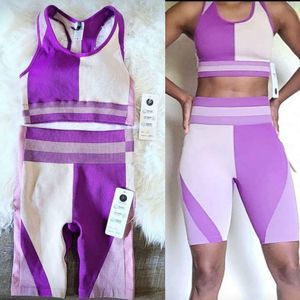 Otos Bike Shorts Sports Bra Yoga Workout Set